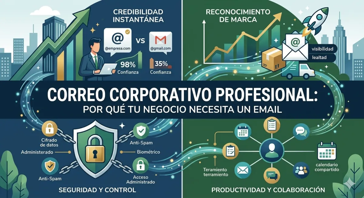 Correo Corporativo Profesional: Por Qué tu Negocio Necesita un Email @tuempresa.com