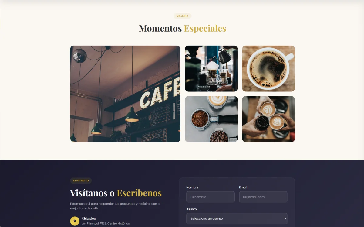 Kfecito - Sistema para Cafeterías